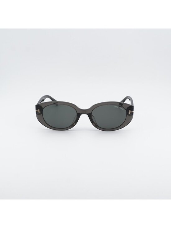 Tom Ford FT1296-K 20A Sunglasses Grey Oval Frame, Smoke Lenses main image 10